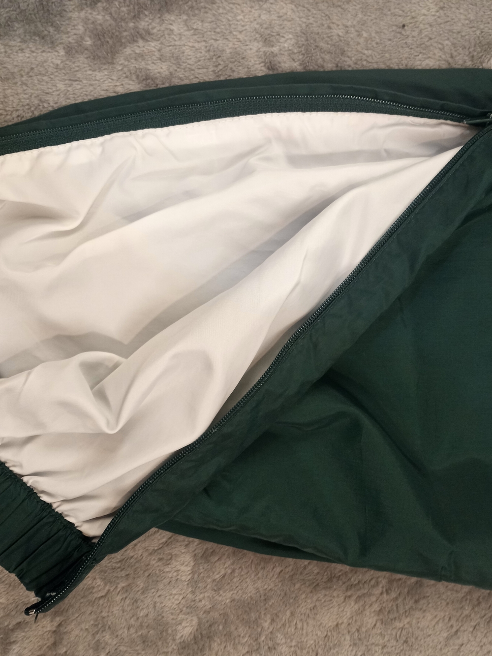 Nike Vintage Men's Forest Green Windbreaker Joggers Pants Size Medium - Picture 7 of 10